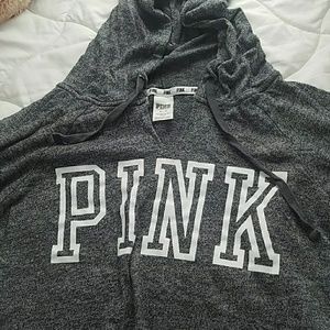 PINK lightweight hoodie xs-m